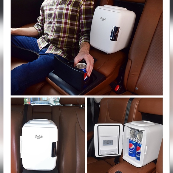 Cooluli - Classic 0.1 Cu. Ft. Mini Fridge - White - Picture 9 of 16